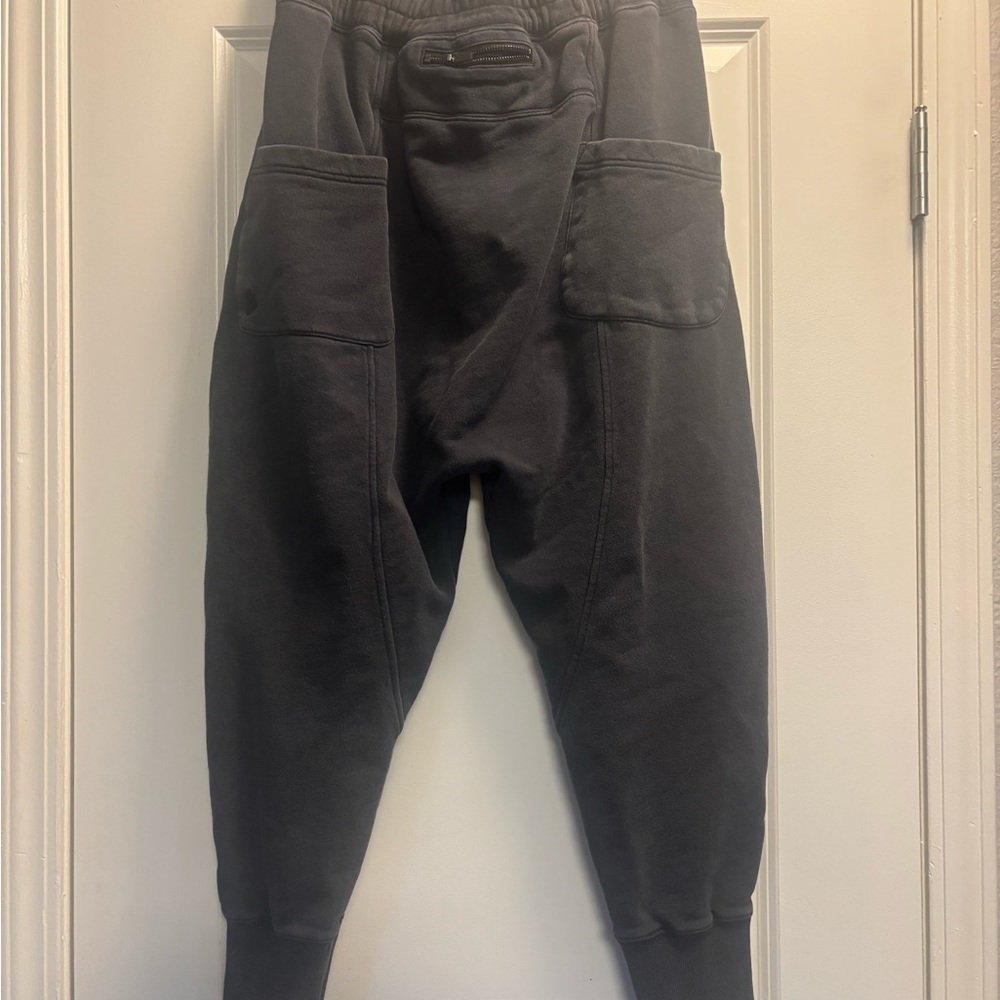 Free People Movement Hot Shot Harem Casual Charcoal/Black Sweatpants Size Medium - Picture 3 of 4
